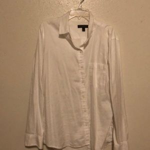 White button down long sleeve